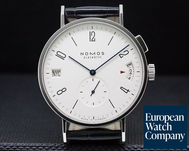 Image of Nomos Tangomat GMT World Time SS White Dial