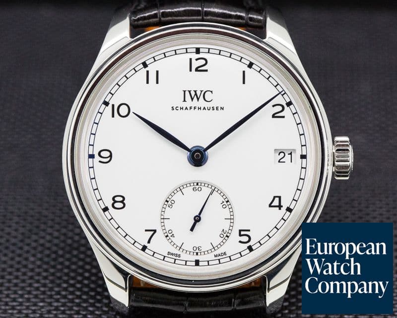 Image of IWC Portugieser Hand Wound Eight Days Edition "150 Years" SS 