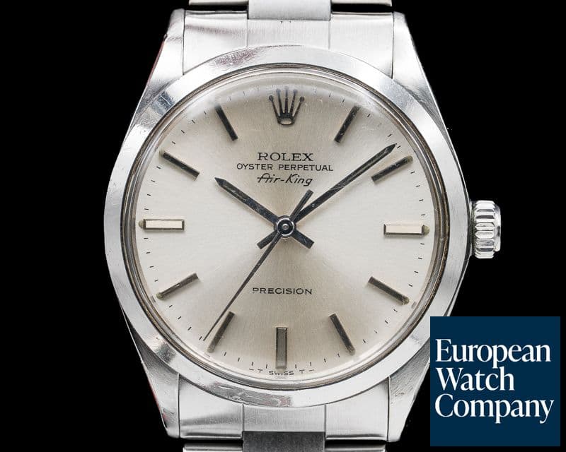 Image of Rolex Oyster Perpetual Air King SS Silver Stick 