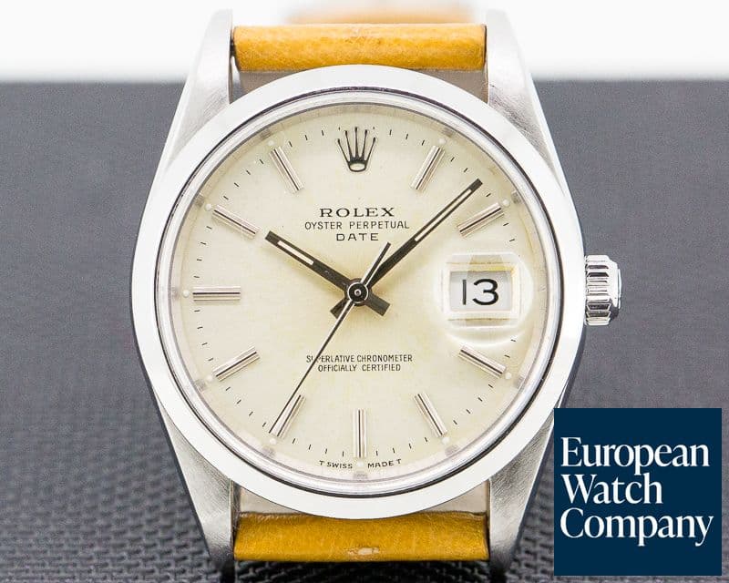 Image of Rolex Oyster Perpetual Date Silver Dial SS 