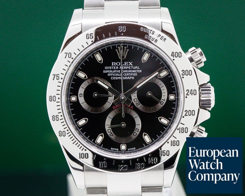 Image of Rolex Daytona Black Dial SS