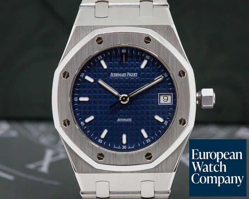 Image of Audemars Piguet Royal Oak 36mm Blue Dial SS FULL SET 