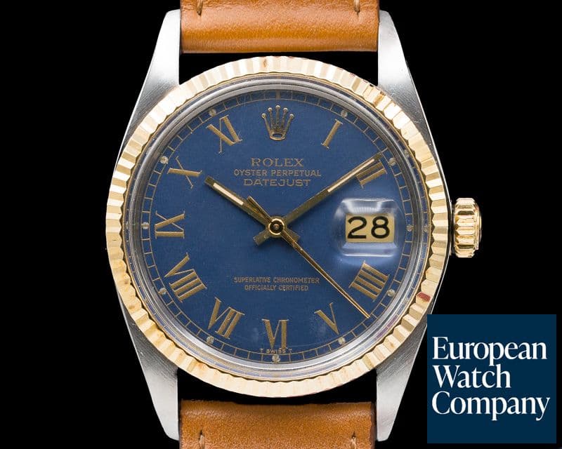 Image of Rolex Datejust 18K/SS Blue Dial