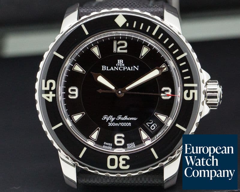Image of Blancpain Fifty Fathoms Automatic SS / Kevlar