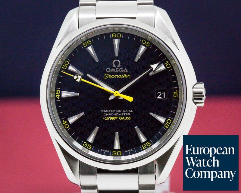 Image of Omega Aqua Terra James Bond Co-Axial 150M Blue Dial SS / SS