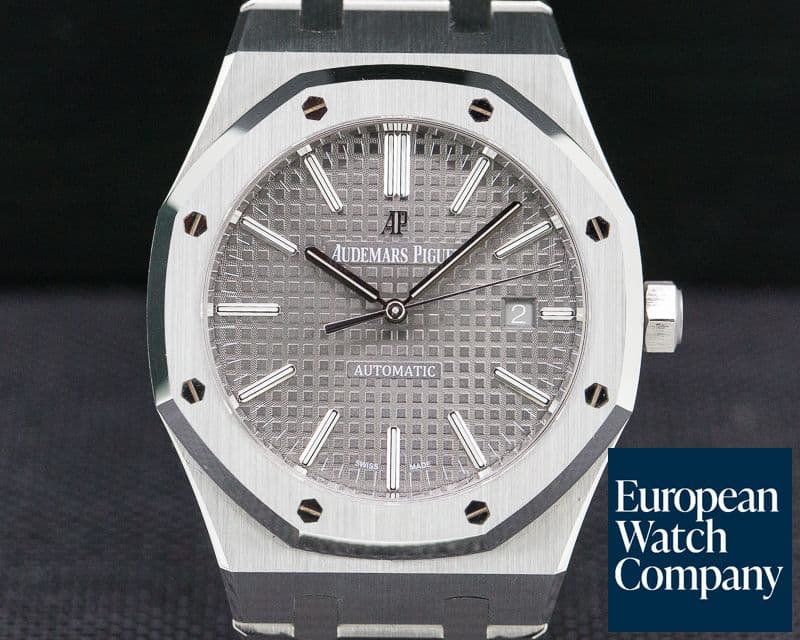 Image of Audemars Piguet Royal Oak Ruthenium Dial SS / SS