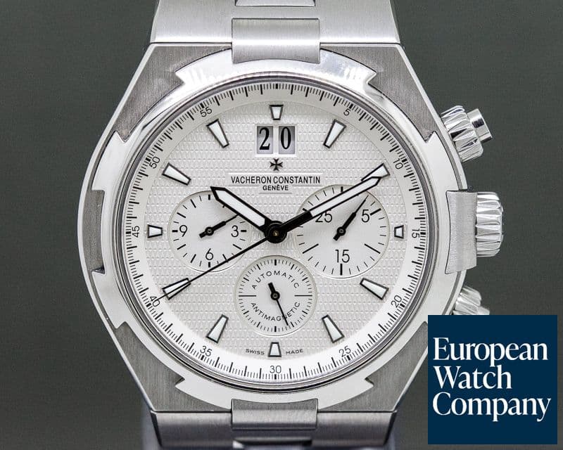 Image of Vacheron Constantin Overseas Chronograph White Dial SS / SS  