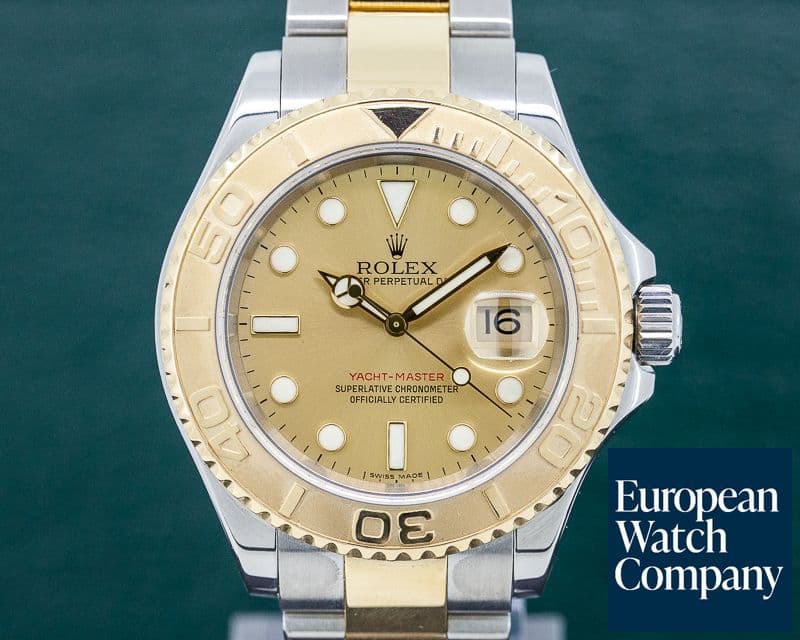 Image of Rolex Yacht Master Champagne Dial 18K / SS  