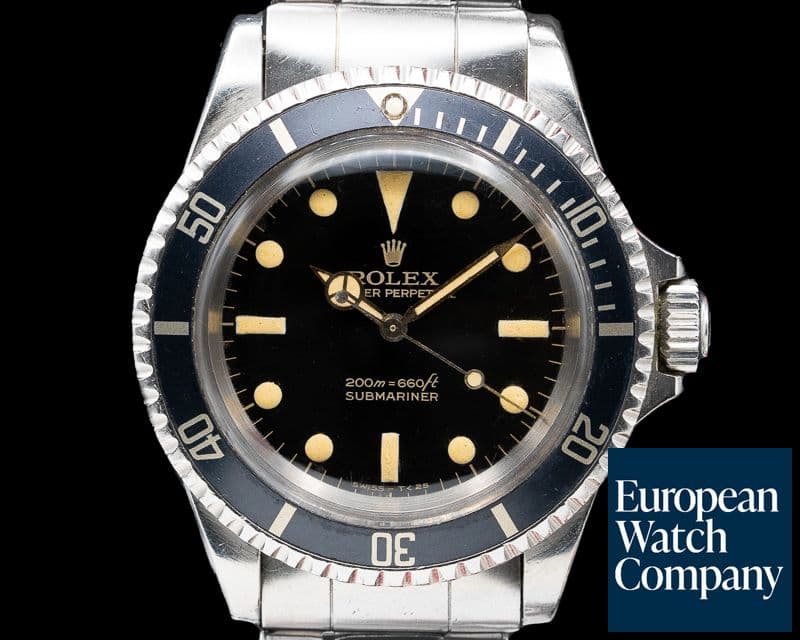 Image of Rolex Gilt 5513 Submariner "BART SIMPSON" + Original Certificate WOW