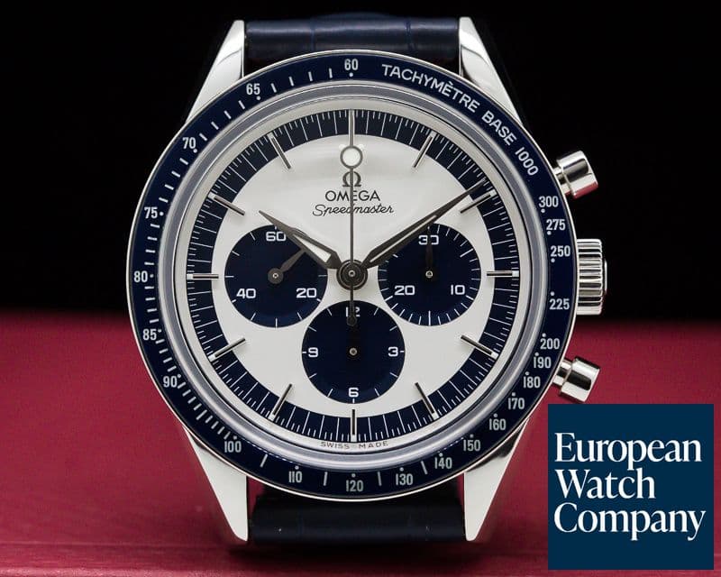Image of Omega Speedmaster CK 2998 Silver / Blue Dial LIMITED