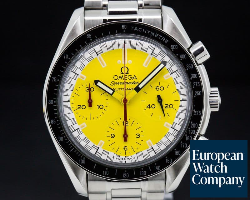 Image of Omega Speedmaster "Michael Schumacher" Yellow Dial