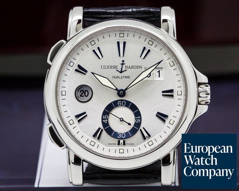 Image of Ulysse Nardin Dual Time SS 42MM Silver Dial