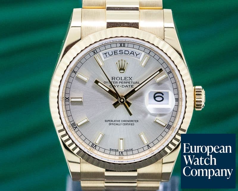 Image of Rolex Day Date President Champagne Dial 18K Yellow Gold 