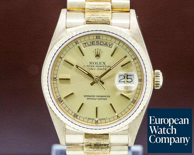 Image of Rolex Day Date Champagne Dial Yellow Gold