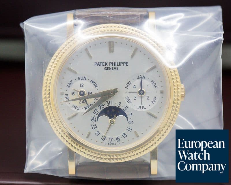 Image of Patek Philippe Perpetual Calendar 18K Yellow Gold SEALED 