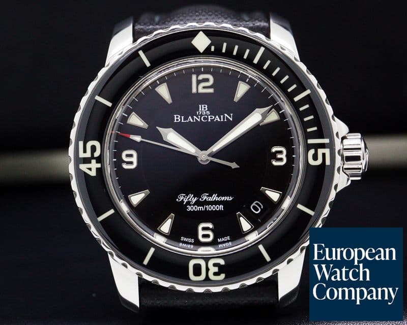 Image of Blancpain Fifty Fathoms Automatic SS / Kevlar