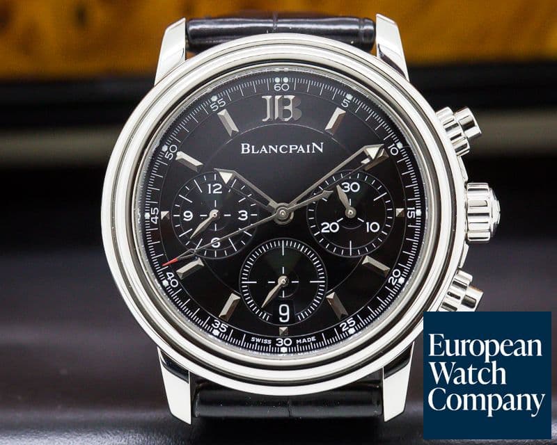Image of Blancpain Leman Chronograph SS / Alligator 
