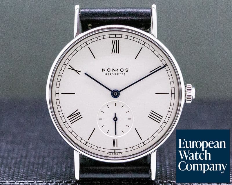Image of Nomos Ludwig 33mm Manual Wind Display Back