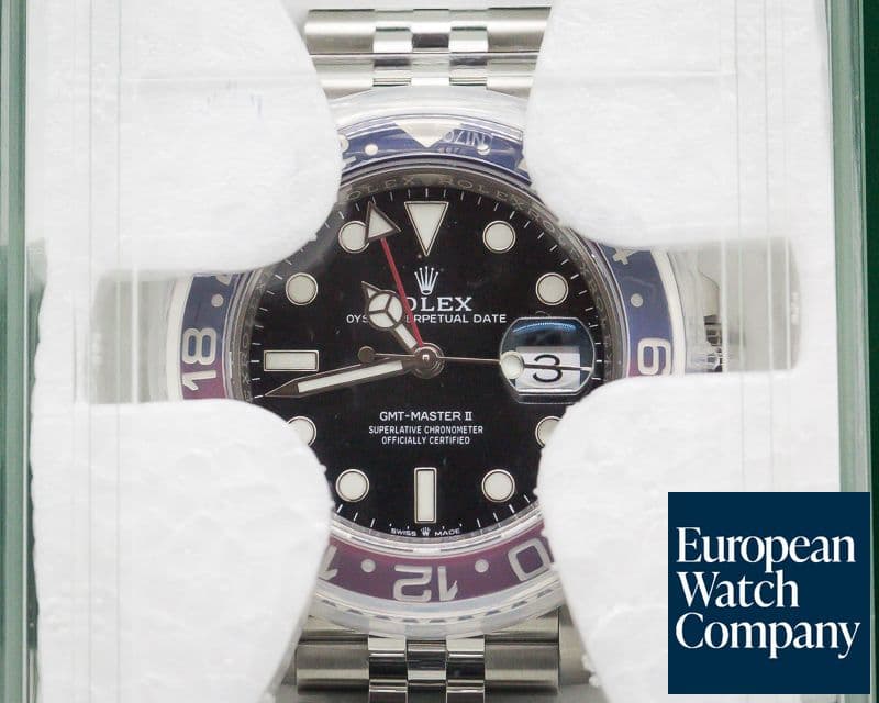 Image of Rolex GMT Master II Ceramic "Pepsi" SS / Jubilee UNWORN