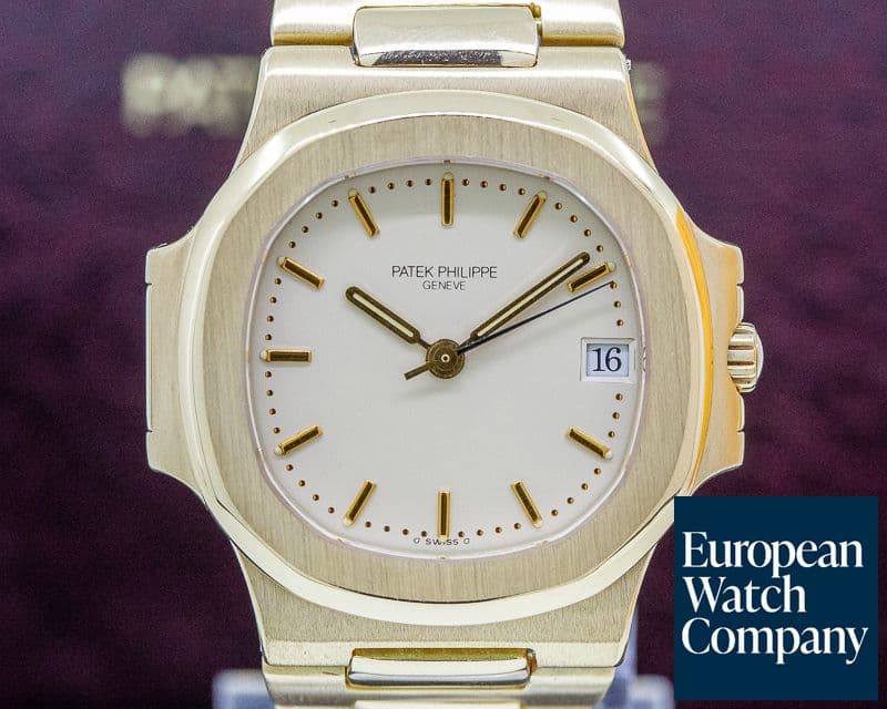 Image of Patek Philippe Nautilus Mid Size 18K Yellow Gold FULL SET WOW
