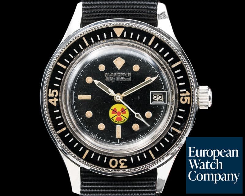 Image of Blancpain Vintage Fifty Fathoms Aqualung No Radiation BLANCPAIN EXHIBITION