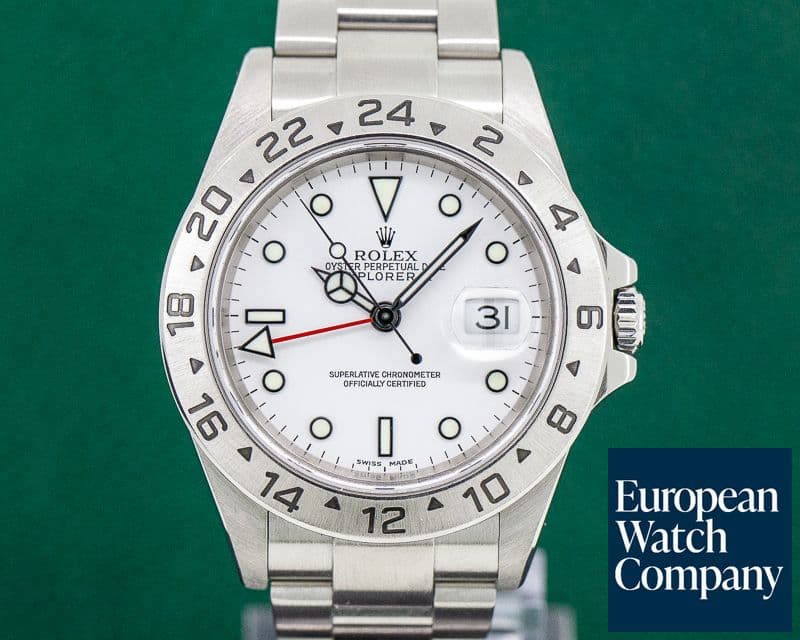 Image of Rolex Explorer II White Dial 