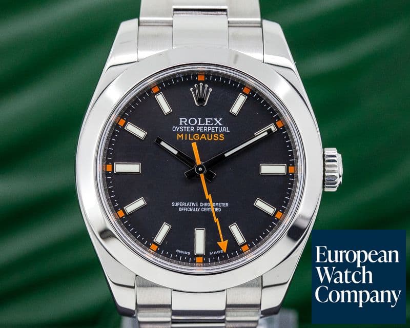 Image of Rolex Milgauss SS Black Dial
