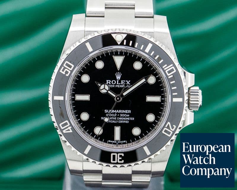Image of Rolex Submariner No Date Ceramic Bezel SS