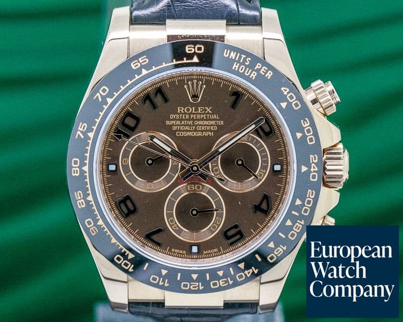 Image of Rolex Cosmograph Daytona 18K Rose Gold / Chocolate Dial 