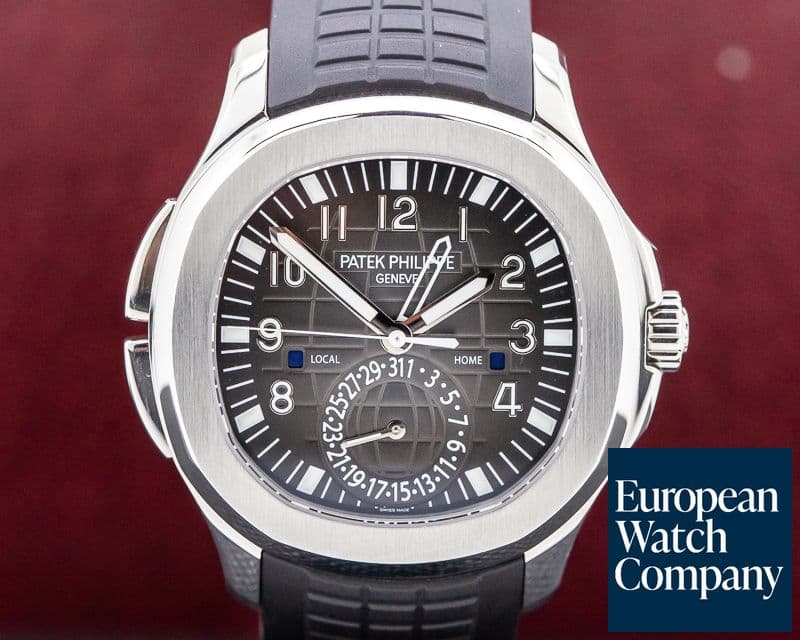 Image of Patek Philippe Aquanaut Travel Time SS / Rubber 