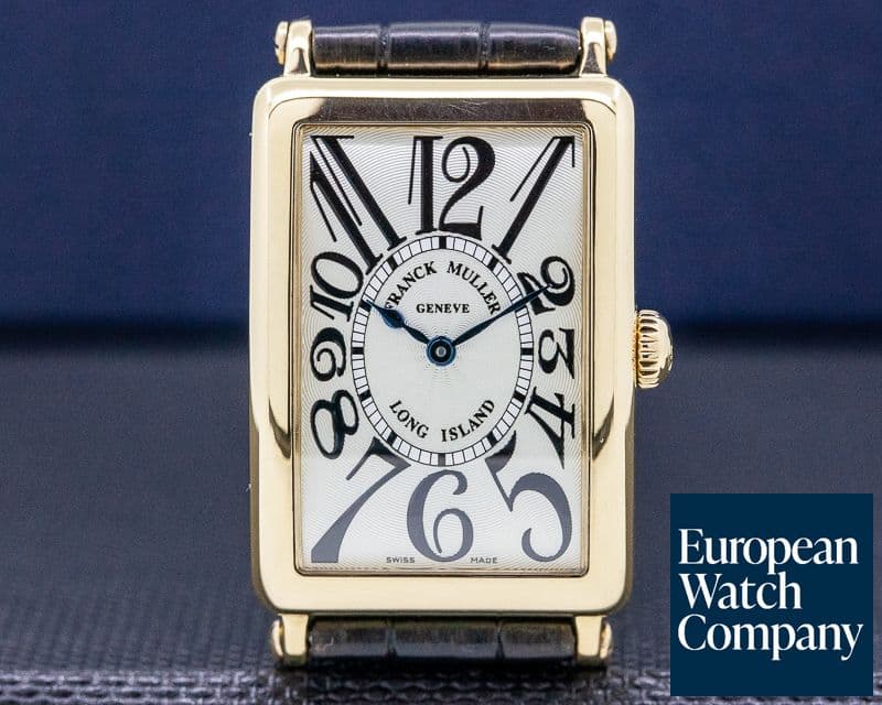 Image of Franck Muller Long Island 18k Yellow Gold