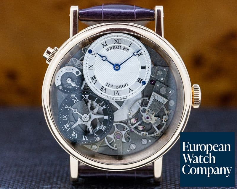 Image of Breguet Tradition GMT Manual Wind Rose Gold 40MM