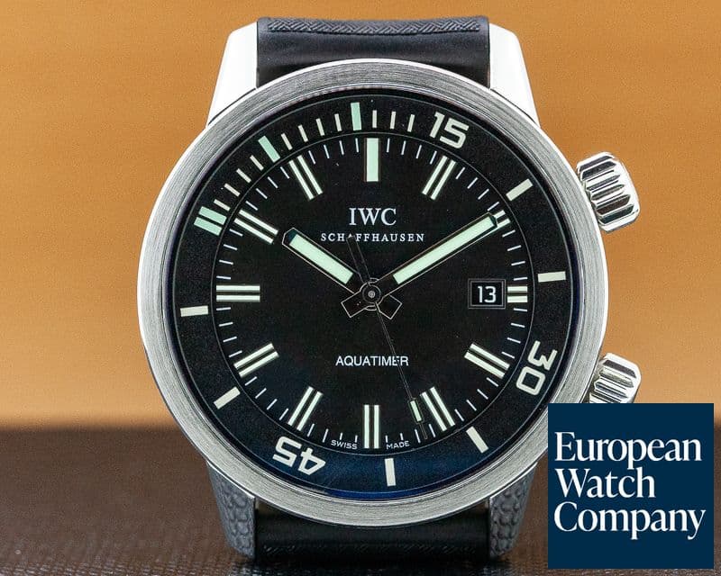 Image of IWC Aquatimer Automatic
SS Black Dial / Rubber Strap