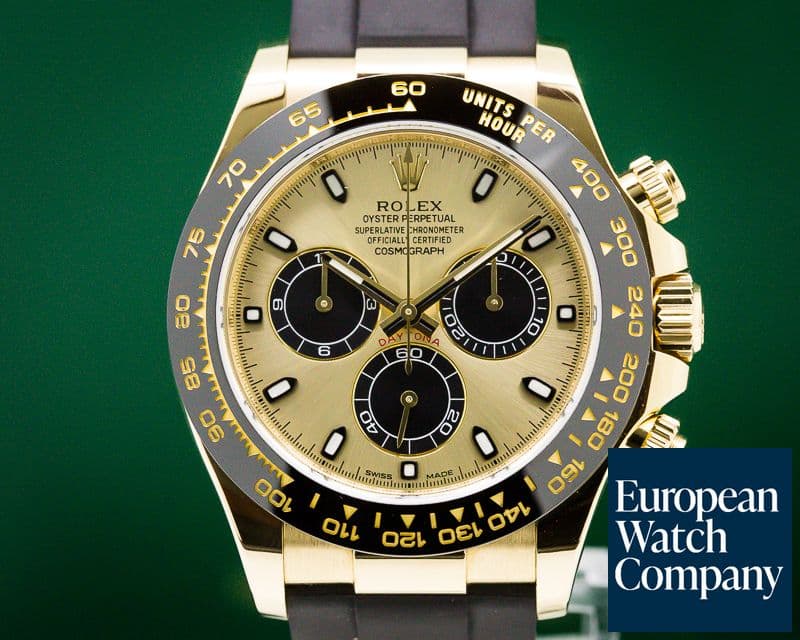 Image of Rolex Cosmograph Daytona Ceramic 18K Yellow Gold / Champagne Dial 