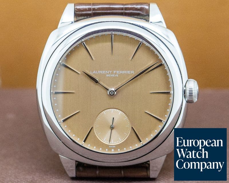 Image of Laurent Ferrier Galet Square Micro-Rotor SS Autumn Dial
