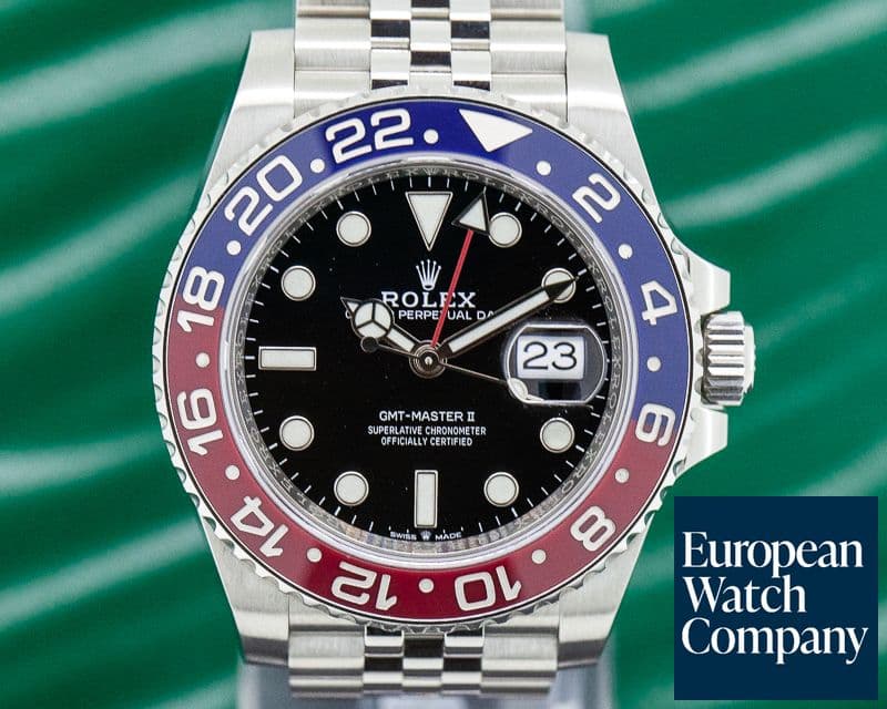 Image of Rolex GMT Master II Ceramic "Pepsi" SS / Jubilee 