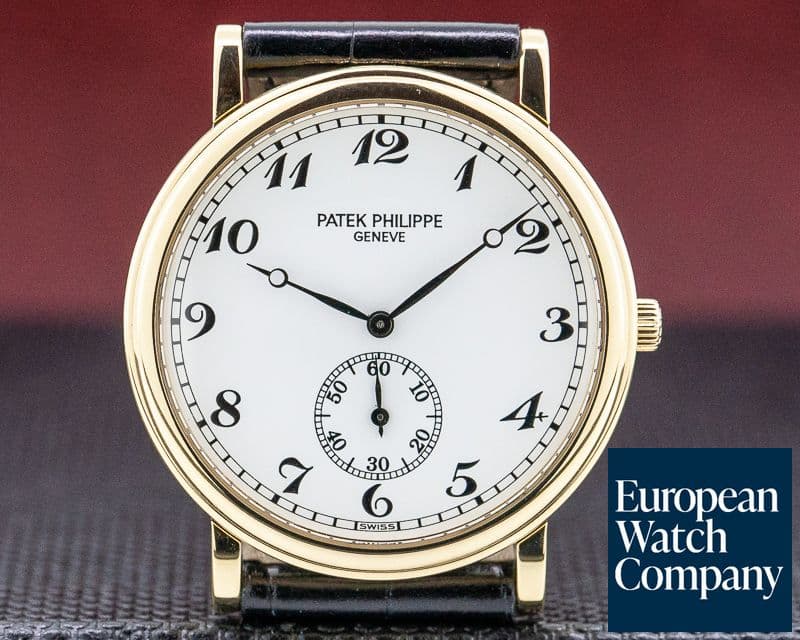 Image of Patek Philippe Calatrava Manual Wind 18K Yellow Gold