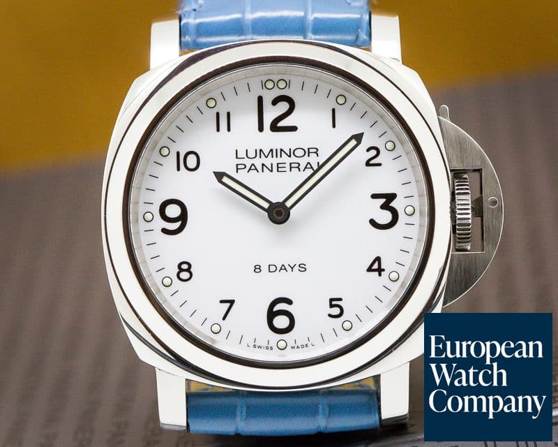 Image of Panerai Luminor Base SS White Dial 44MM 8 Days