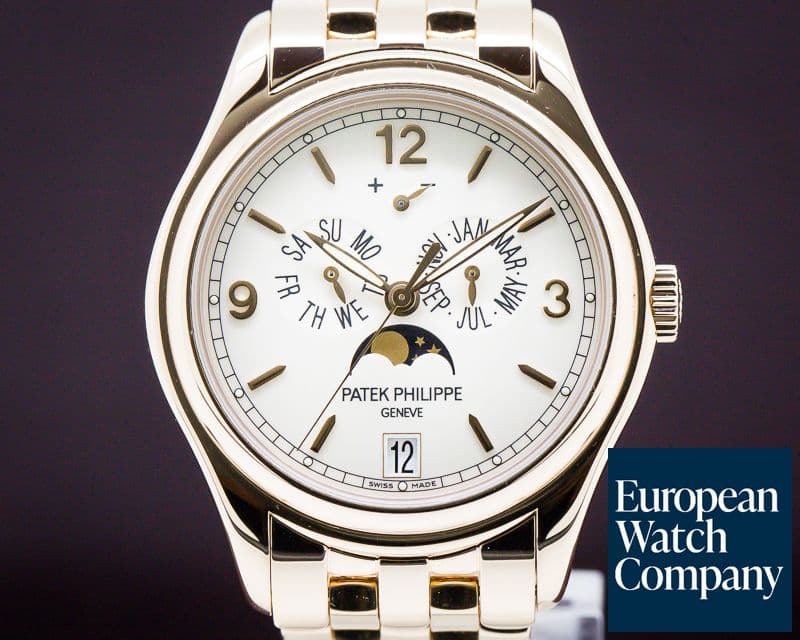 Image of Patek Philippe Annual Calendar 18K Rose Gold / Rose Gold Bracelet
