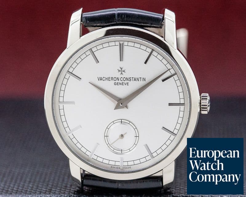 Image of Vacheron Constantin Patrimony Traditionnelle 
Manual Wind 18K White Gold 