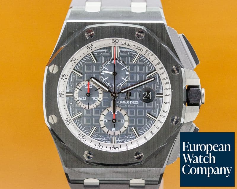 Image of Audemars Piguet Royal Oak Offshore Chronograph Grey Dial / Black Ceramic 