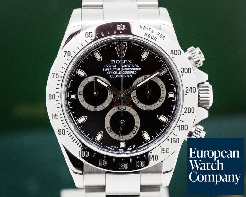 Image of Rolex Daytona Black Dial SS