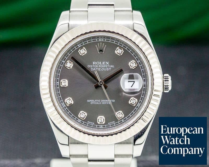 Image of Rolex Datejust II SS Grey
Diamond Dial