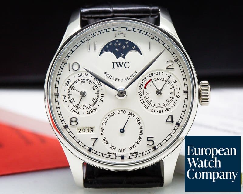 Image of IWC Portuguese Perpetual Calendar Platinum Limited Edition 