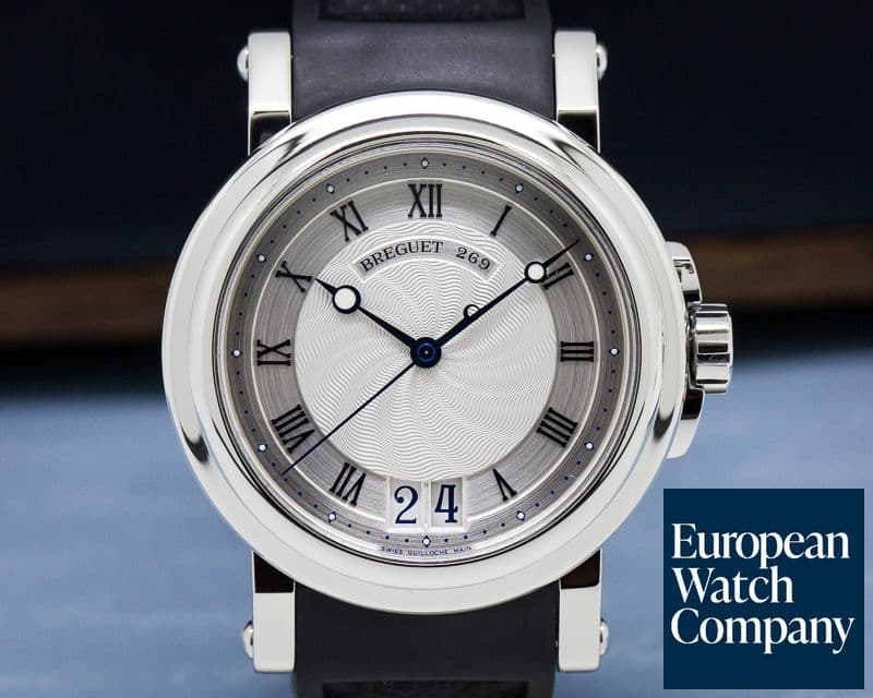Image of Breguet Marine Big Date SS / Rubber