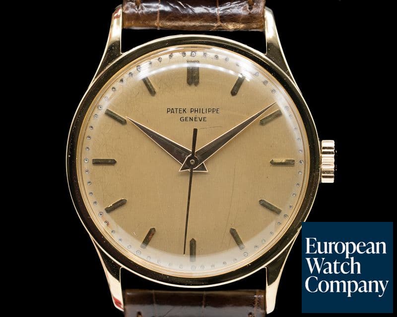 Image of Patek Philippe Calatrava Manual Wind Center Seconds 18K Yellow Gold 