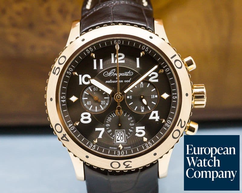 Image of Breguet Type XXI Flyback 18K Rose Gold