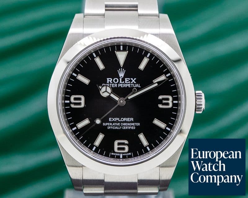 Image of Rolex Explorer I Black Dial 39MM 