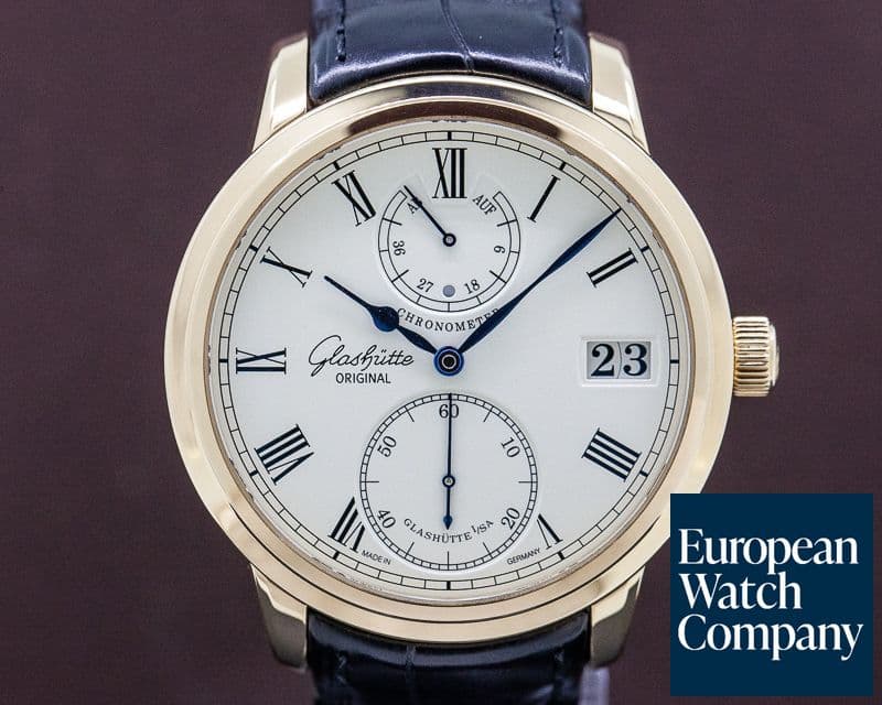 Image of Glashutte Original Senator Chronometer 18K Rose Gold