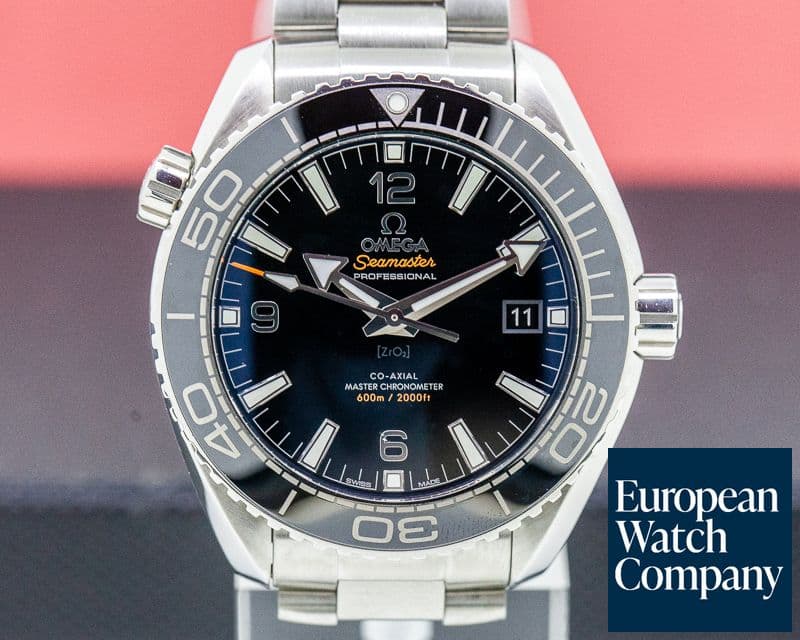 Image of Omega Seamaster Planet Ocean Co-Axial Black Dial SS / SS